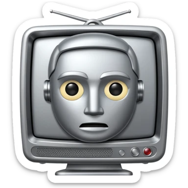 Dafu!?O Titan TV man  sticker