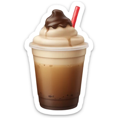 iced coffee sticker
