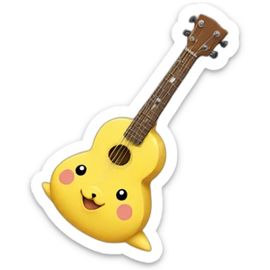 ridiculously inbred pikachu banjo sticker