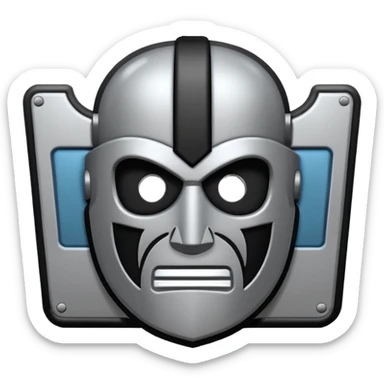 make me a 1x1 aspect ratio emoji that says raiders sticker