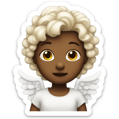 Cute angel  sticker