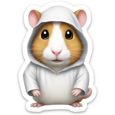 Arab costume hamster sticker