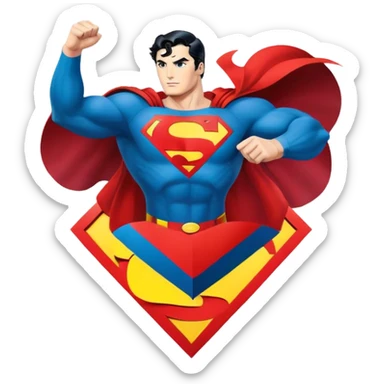  cool Superman logos sticker