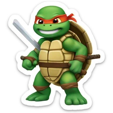 Ninja turtle  sticker