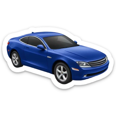 navi blue 
car sticker