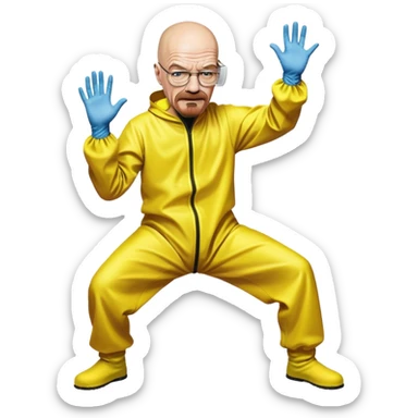 Walter white twerk sticker