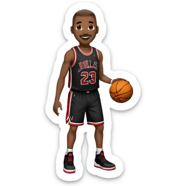 Un Jordan la marca sticker