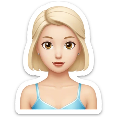 figureskater, female sticker