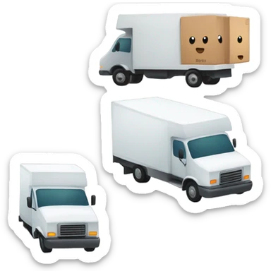 Box truck with SR on the side sticker