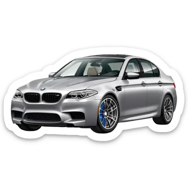 BMW m5  sticker