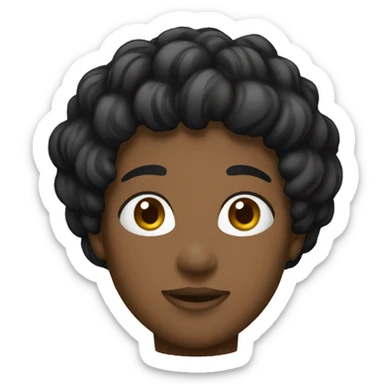 black candelle sticker