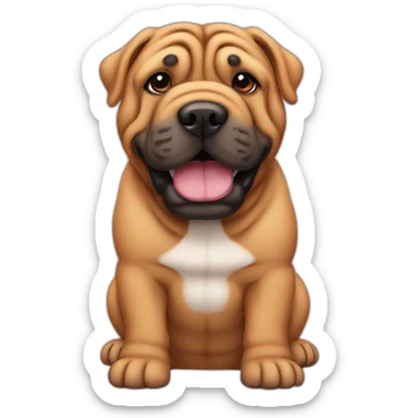 Sharpei sticker