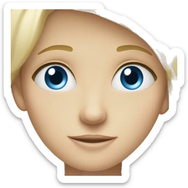 blonde blue eye boy looking at each other blond blue eyed mom sticker