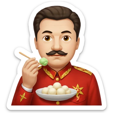 Stalin ăn mochi sticker