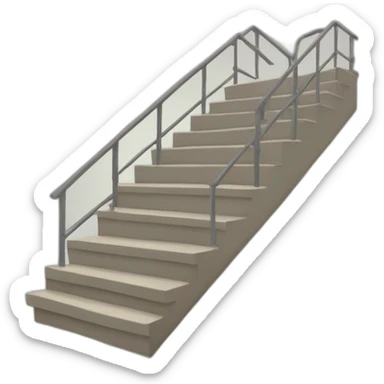 mc esher stairs sticker