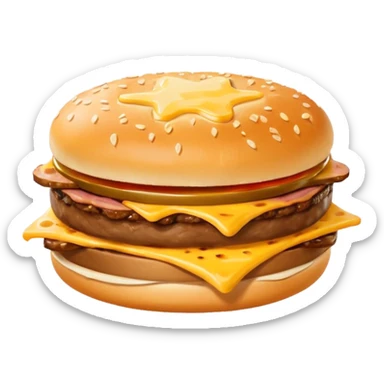 Panino McDonald's sticker