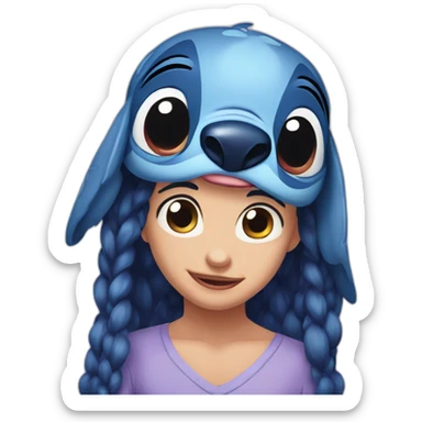 Stitch head from lilo and stitch sticker