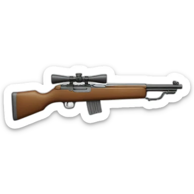 Tir à la carabine sticker