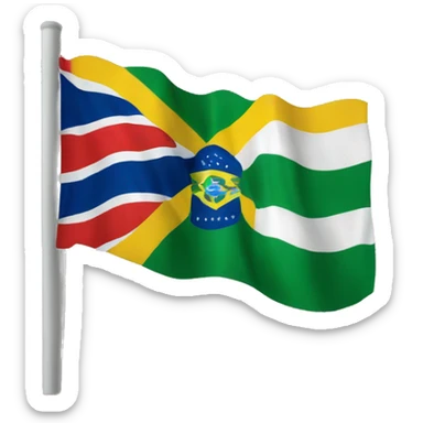 bandeira do estado da bahia do brasil sticker