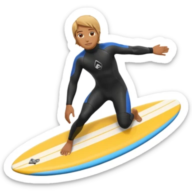 Surf sticker