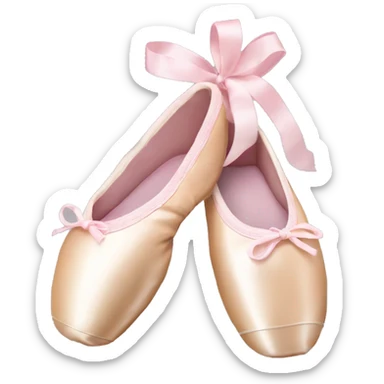 pointe shoes sticker