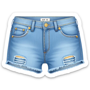 daisy duke shorts sticker
