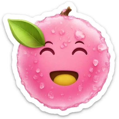 pink ice lemon sticker