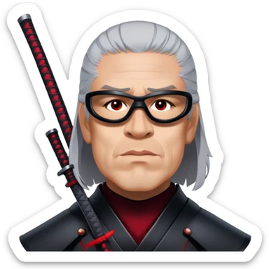 Shadow Samurai sticker