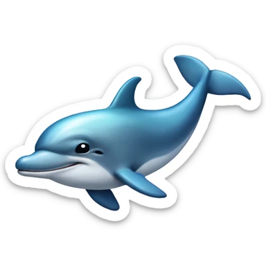 dolphin sticker