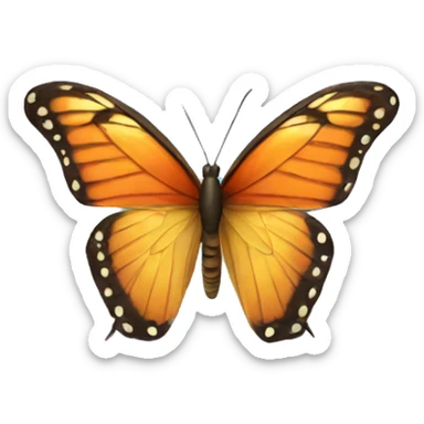 butterfly sticker