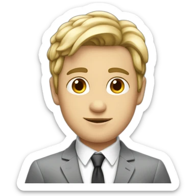 Posh-boy-with-gray-suit-and-1-million-euro sticker