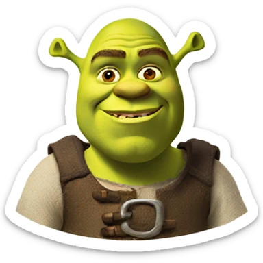 shrek sticker