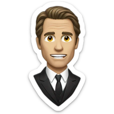 American psycho sticker