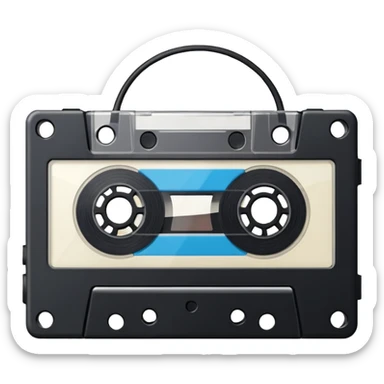 Cassette Tape sticker