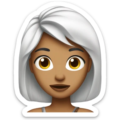 Diva is dissatisfied  sticker