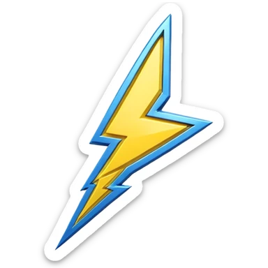 “Emoji-style RT logo, metallic silver with electric blue outline, bold and rounded like a sticker. Blue lightning bolt ⚡ on the left, yellow lightning bolt ⚡ on the right. Soft glow, glossy 3D finish, centered, white or transparent background.”But take reference of photo  sticker