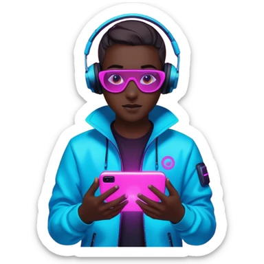 Techno Rave Dj sticker