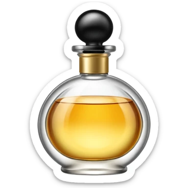 Perfume bottle  sticker