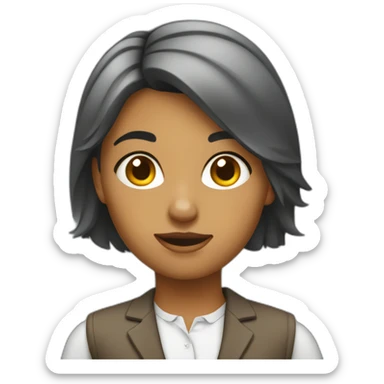 stockmarket girl sticker