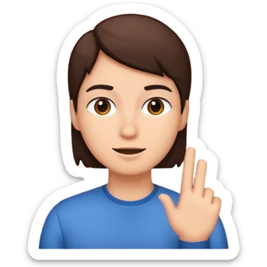 Talking to brick wall sticker