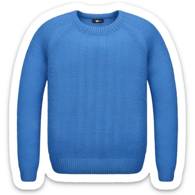 knitted garment sticker