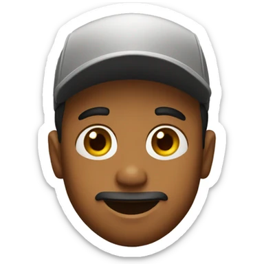 delivery guy sticker