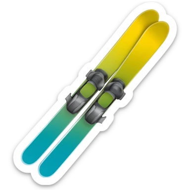 ski sticker