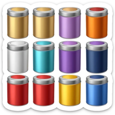 Herbal Tea Tins sticker