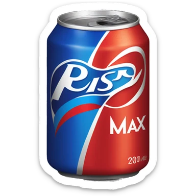 Pepsi max sticker