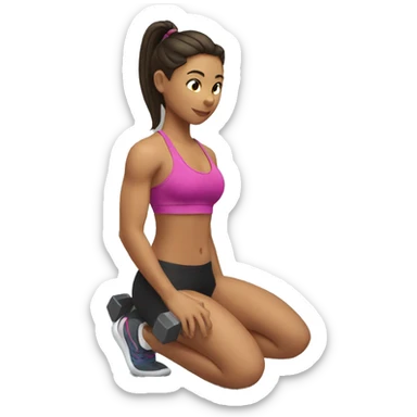 workout sticker