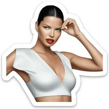 Adriana lima sticker