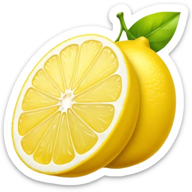 lemon zest and grater sticker