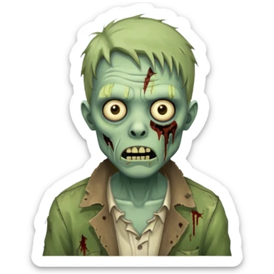 🧟‍♀️ zombeteiro de sticker