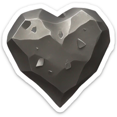 A love meteorite sticker